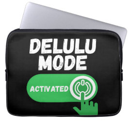 Delulu-Modus aktiviert | Lustiges Gen Z Laptopschutzhülle