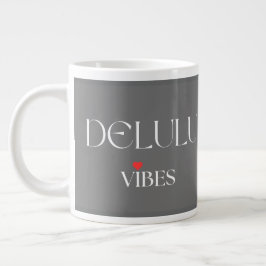 Delulu-Stimmung, Süßes Girlycore-Geschenk zum Gebu Jumbo-Tasse