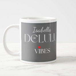 Delulu-Stimmung, Süßes Girlycore-Geschenk zum Gebu Jumbo-Tasse