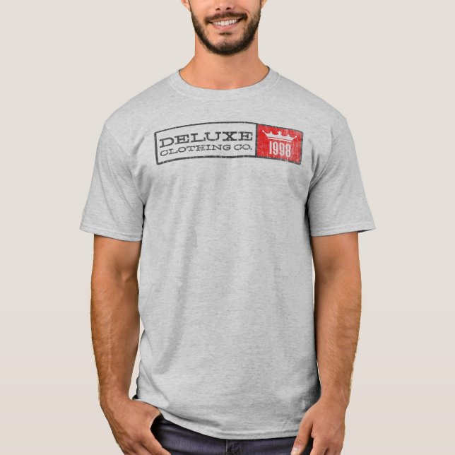 Deluxe "eingebrannter" T - Shirt (Vorderseite)