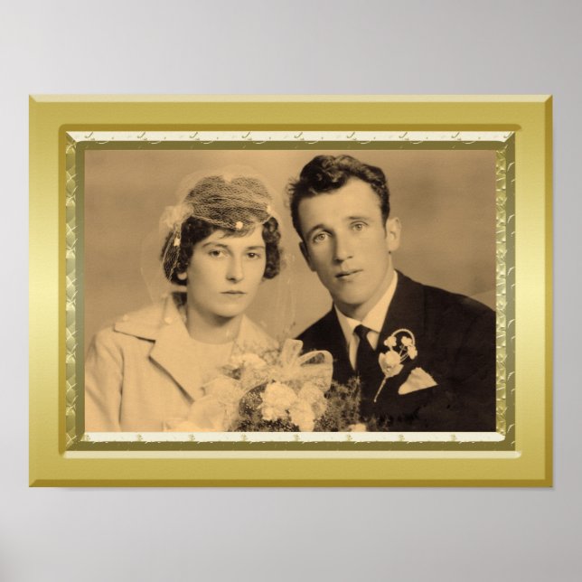 Deluxe Goldrahmen Foto Poster (Vorne)