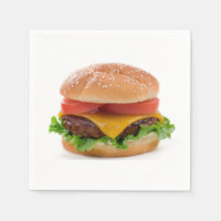 "Deluxe Hamburger" Papierservietten