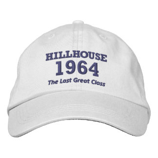 Deluxe Hillhouse '64 casquette avec texte brodé