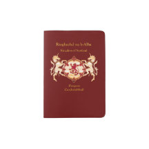 Deluxe Independence Scotland Passport Cover