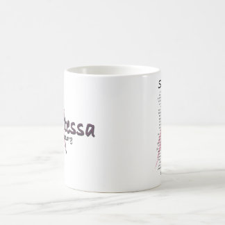 Deluxe Kaffee-Tasse Team-Tessa Kaffeetasse