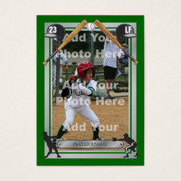 Deluxe kundenspezifische Baseballkarte