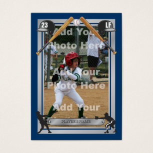 Deluxe kundenspezifische Baseballkarte