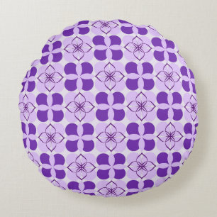Deluxe Moderne Floral Coussin ronde