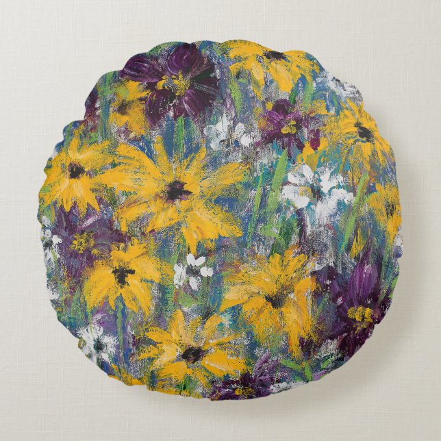 Deluxe Round Decorative Kissen (Vorderseite)