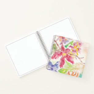 Deluxe-Softcover-Spiral-Botanical-Garten-Notizbuch Notizbuch