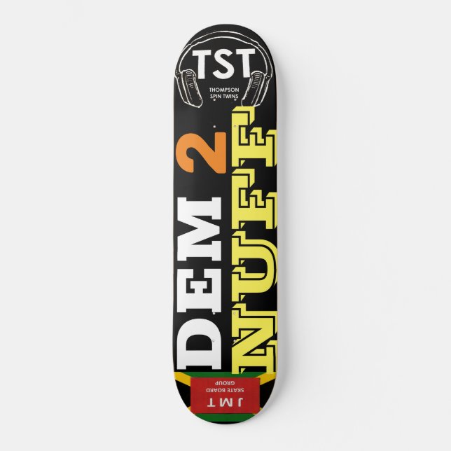 DEM 2 NUFF-Skateboard Skateboard (Vorderseite)