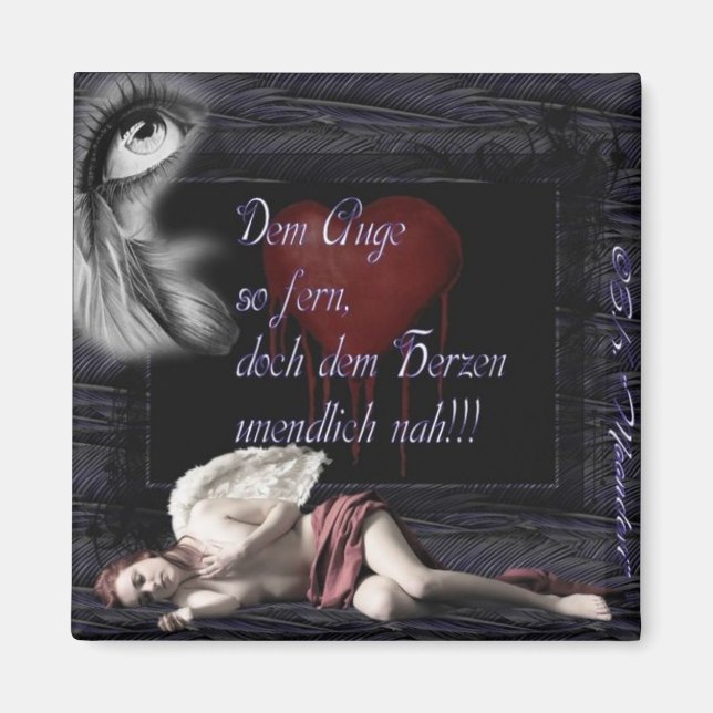 Dem Auge so fern... Magnet (Vorne)