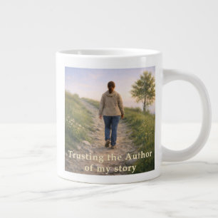 Dem Autor vertrauen Jumbo-Tasse