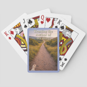 Dem Autor vertrauen Spielkarten
