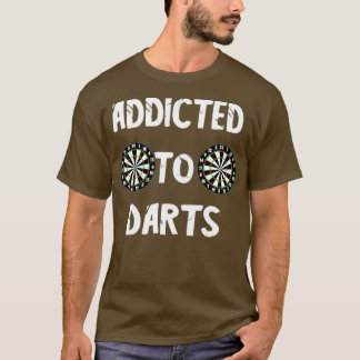 Dem Darts Arrow Game Dart Player hinzugefügt T-Shirt