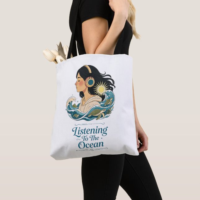 Dem Ozean Zuhören Tasche (Von Nahem)