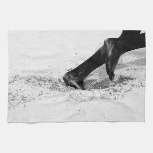 dem Sand ausgehen Küchentuch