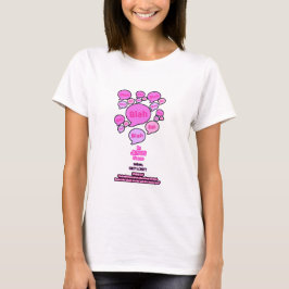 Dem Teufel widerstehen - Rosa T-Shirt