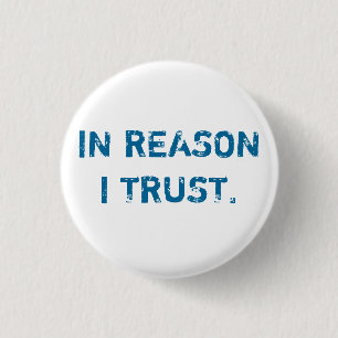 DEM VERTRAUEN IN DES GRUND-I BUTTON