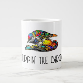 DEM VOGEL ZEIGEN Jumbo-Tasse