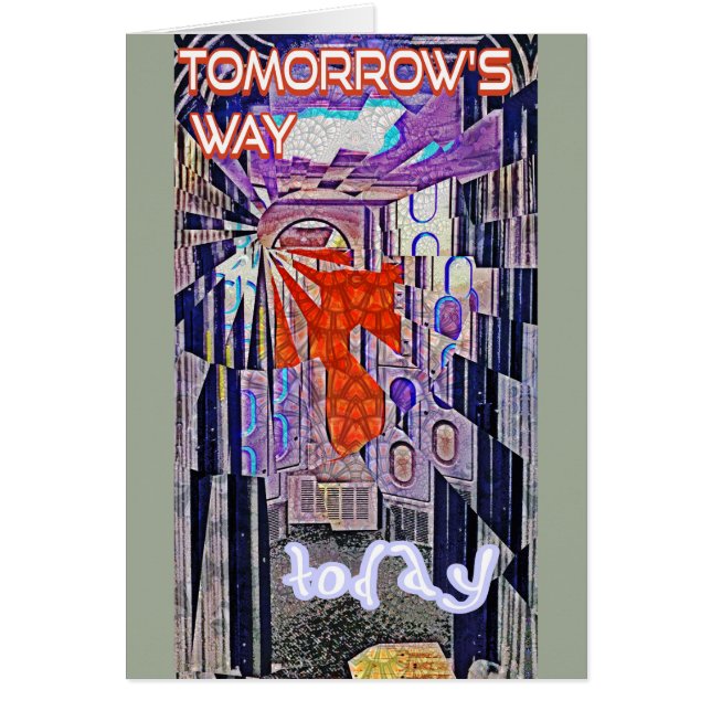 Demain's Way Aujourd'hui Retro Future Art (Devant)