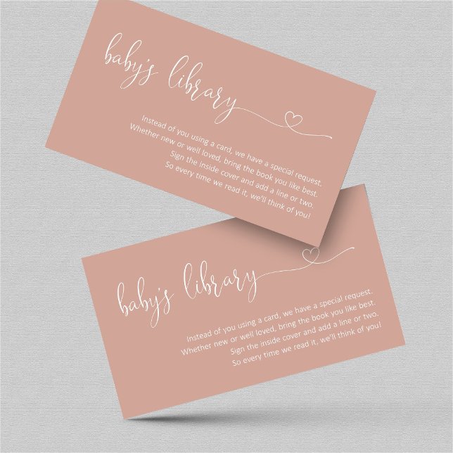 Demande de carnet d'or rose - Invitation Baby show (Créateur téléchargé)