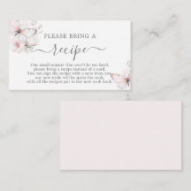 Demande de carte de Fête des mariées de papillons