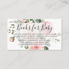 Demande de livres | Baby shower Invitation Inserti