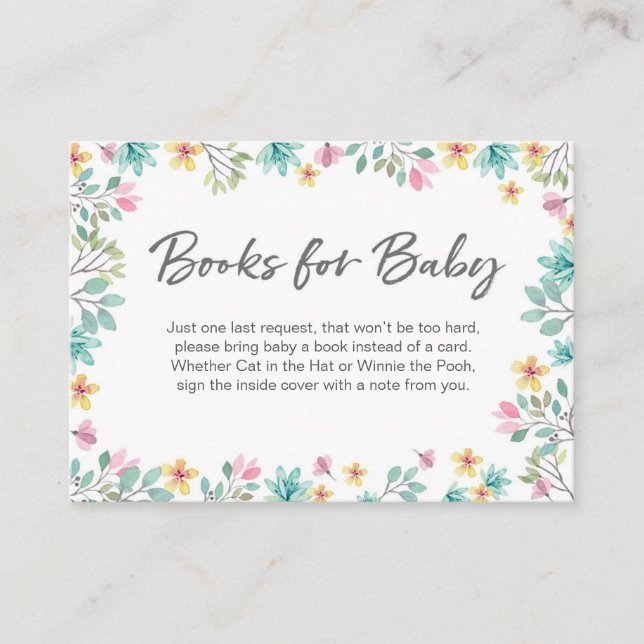 Demande de réservation | Baby shower Invitation -  (Devant)