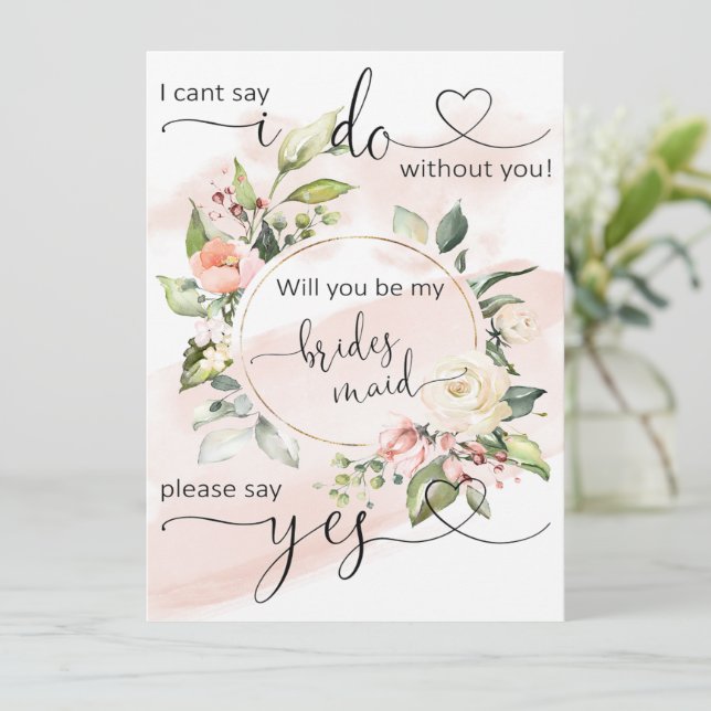 Demander la carte de proposition d'une femme de mé (Debout devant)