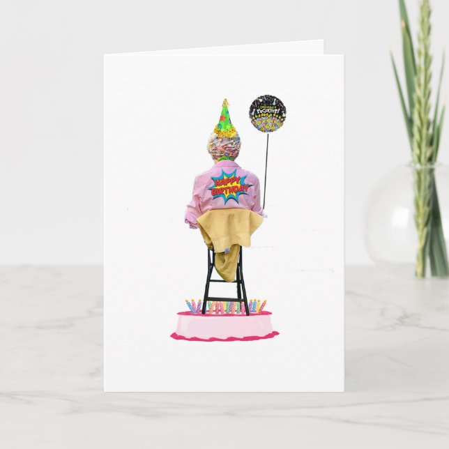 Demander un recomptage Carte d'anniversaire person (Devant)
