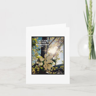 Demander votre carte de note de grandeur - Vide à 