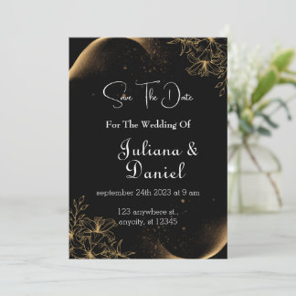 Demander votre présence : Faire-part de mariage
