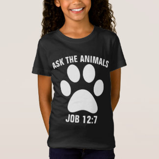 DEMANDEZ AUX ANIMAUX T-shirts Christian KIDS