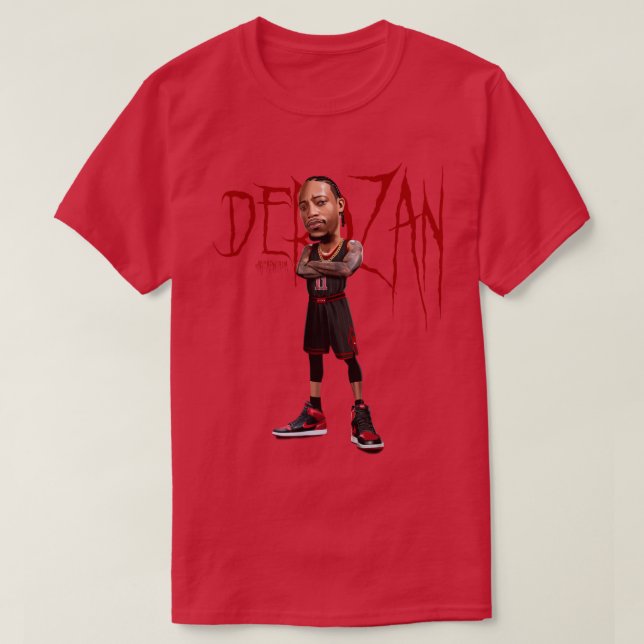 Demar Derozan T-Shirt (Design vorne)