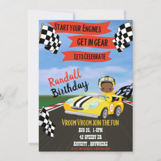 Démarrez votre carte d'invitation pour l'anniversa