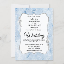 *~* Demask Foto - UAWG - QR Diamond Wedding Einladung