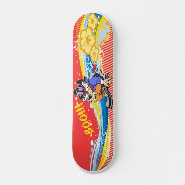 Dementierter Clown Skateboard (Vorne)