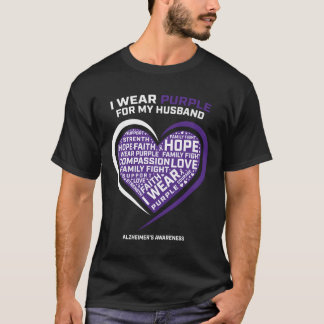 Demenz - Geschenkartikel Lila Alzheimer-Frühgeburt T-Shirt