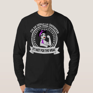 Demenz Ich bin eine Demenztochter Lila Schleim T-Shirt