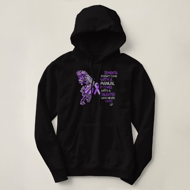 Demenz ist nicht mit einem Handbuch, mit dem sie e Hoodie (Design vorne)