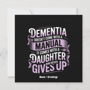 Demenz kommt nicht mit manueller Alzheimer-Behandl Einladung