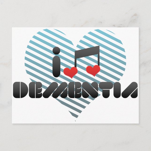 Demenzfan Postkarte (Vorderseite)