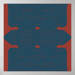 Demerara Tribal Wall Art Poster