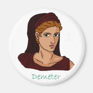 Demeter - griechischer Göttin-Magnet Magnet