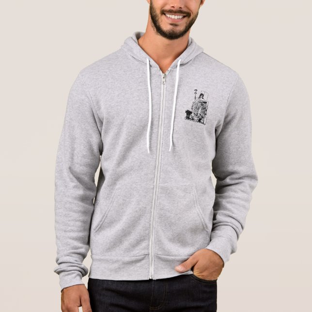 demeter, poseidon, zeus, athena, hermes, ares hoodie (Vorderseite)