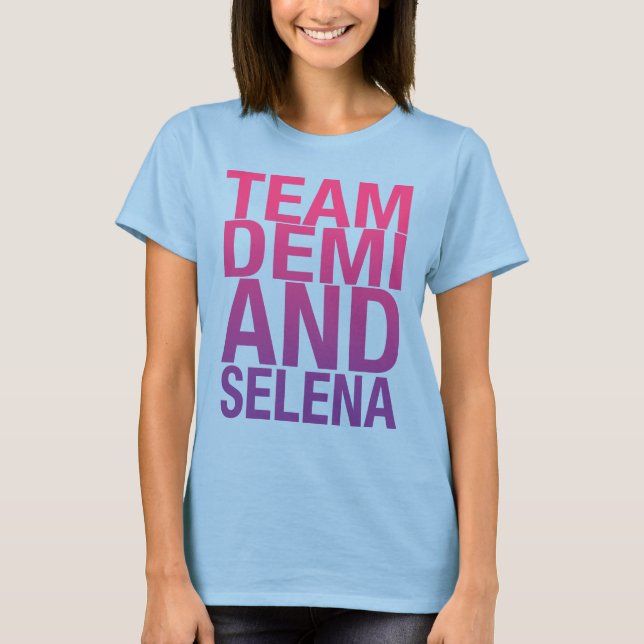 DEMI AND SELENA T-SHIRT.ai T-Shirt (Vorderseite)