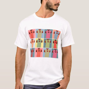 Demi de biscuit de demi d'homme - T-shirt de Dukla