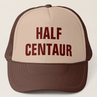Demi de casquette de camionneur de centaure