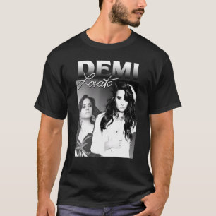 Demi gestresste Art Liebe Rock Music Sänger für Fa T-Shirt